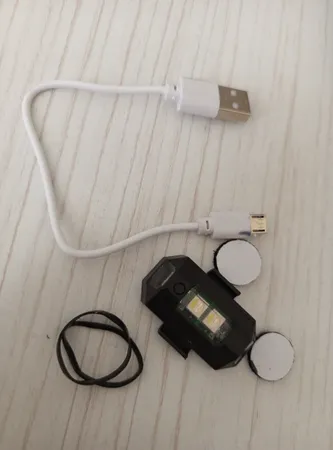 چراغ موتورسیکلت مدل RGB