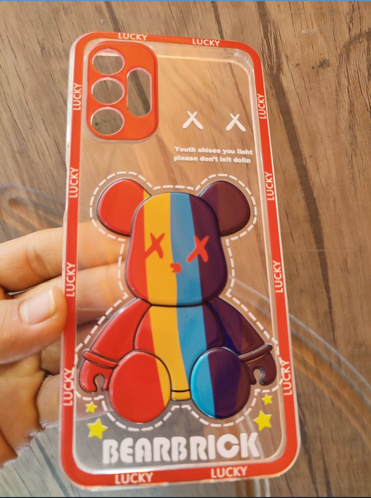 کاور لوکسار مدل Bear Brick 2 مناسب برای گوشی موبایل سامسونگ Galaxy A13 4G