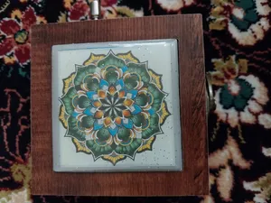 تجریه خرید جعبه موزیکال طرح سنتی آینه دار کد JM-S23