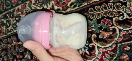 شیشه شیر یومامی مدل دهانه عریض حجم 125 میلی لیتر