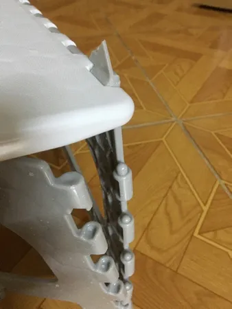 صندلی تاشو ناصر پلاستیک مدل Simple سایز کوچک