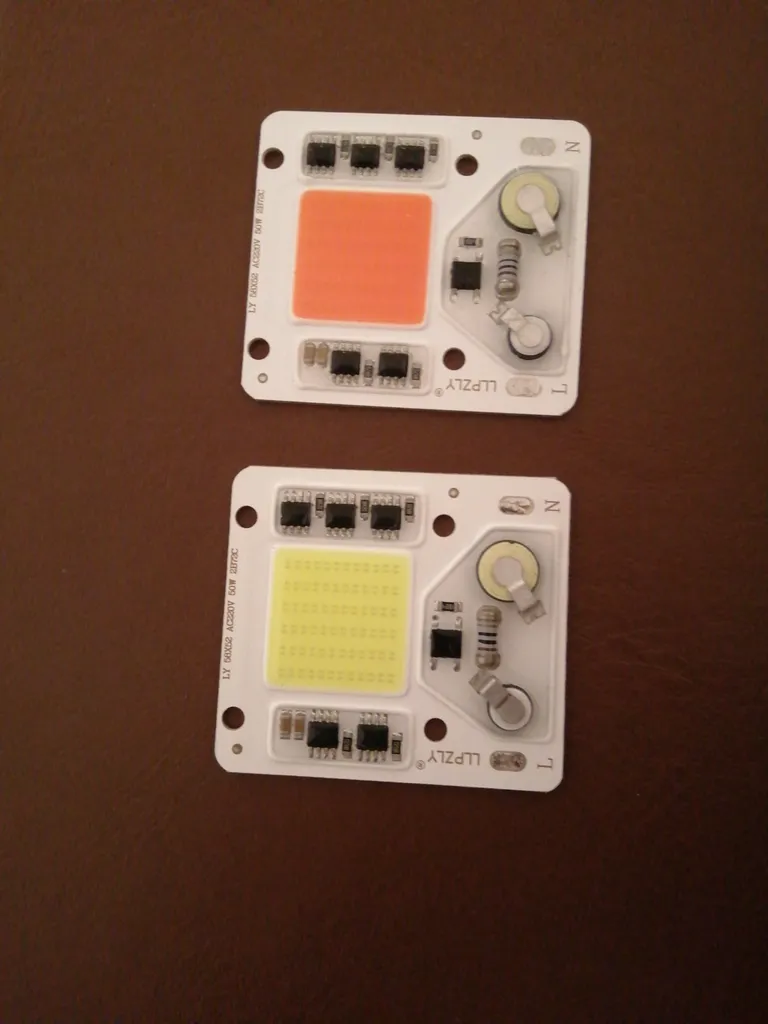 چیپ لامپ رشد گیاه 50 وات مدل 2b72C