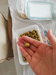 تجریه خرید زیتون شور بدون هسته ممتاز سمیران - 2600 گرم