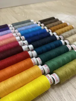 نخ خیاطی موج بسته 30 عددی