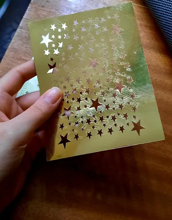 شابلون طرح آسمان پرستاره کد Fr659