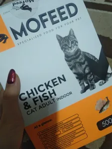 تجریه خرید غذای خشک گربه مفید مدل Poultry&Fish وزن 500 گرم