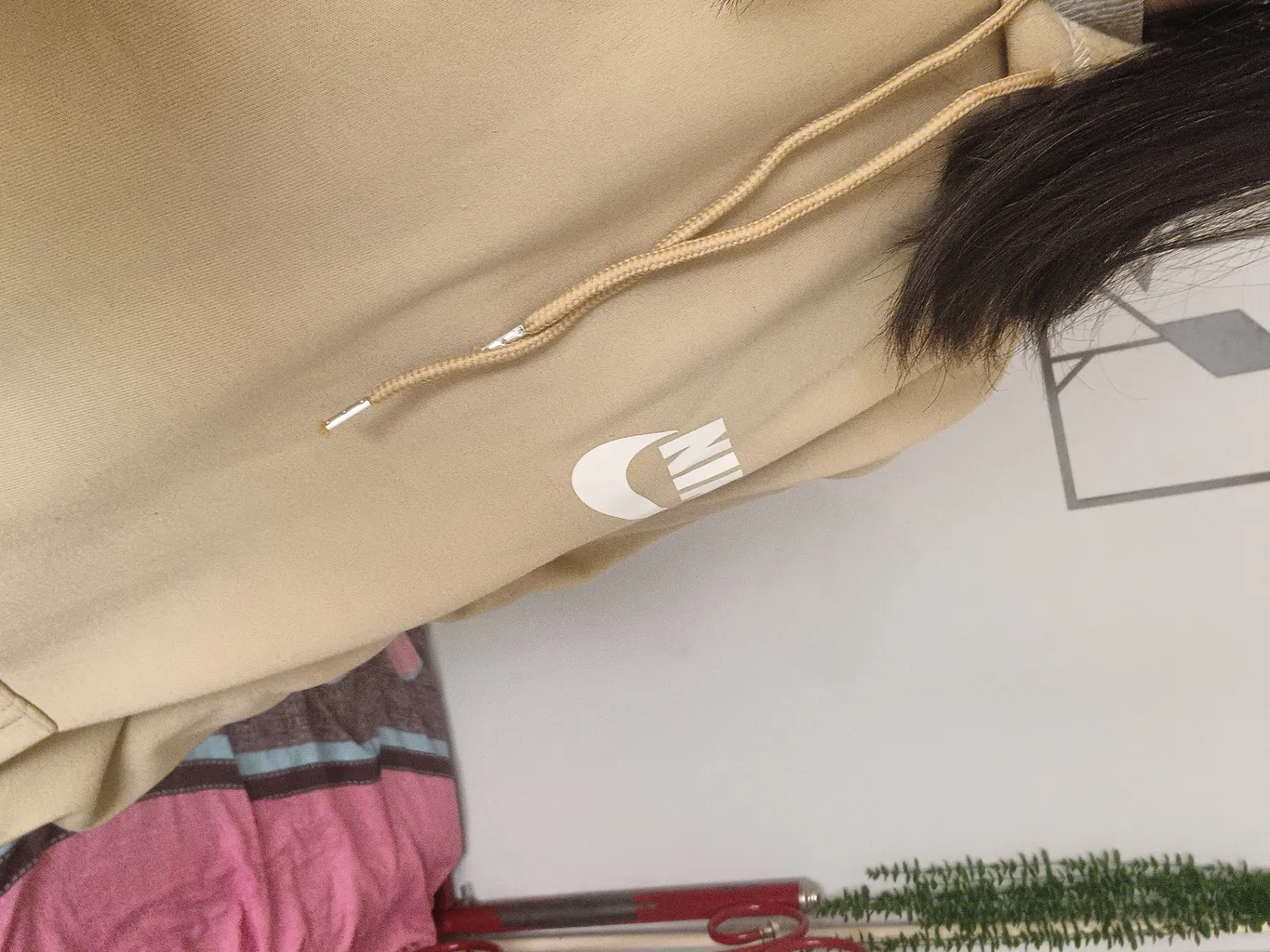 هودی زنانه مدل H312 طرح نایک