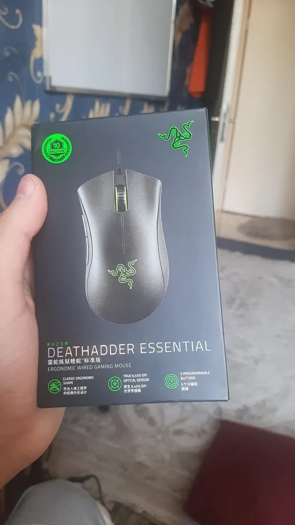 ماوس مخصوص بازی ریزر مدل DeathAdder Essential