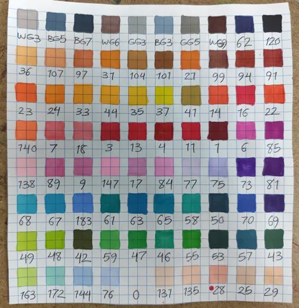 ماژیک راندو نیو تاچ مدل 080 بسته 80 عددی