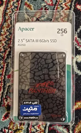 اس اس دی اینترنال اپیسر مدل AS350 PANTHER ظرفیت 256 گیگابایت