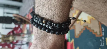 دستبند مردانه مدل دانلی کد M16 مجموعه 3 عددی تک سایز