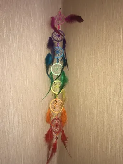 آویز دریم کچر مدل هفت چاکرا کد 01