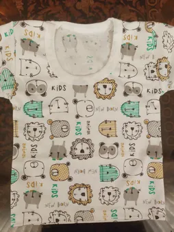 ست 5 تکه لباس نوزادی مدل خرسی مهرسام کد 286