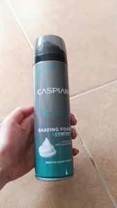 تجریه خرید فوم اصلاح کاسپین مدل کامفورت مناسب پوست های معمولی حجم 200 میلی لیتر