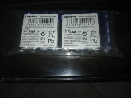 باتری قلمی و نیم قلمی کملیون مدل Super Heavy Duty بسته 16 عددی