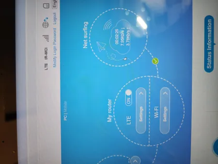 مودم LTE USB زد تی ای مدل MF79U