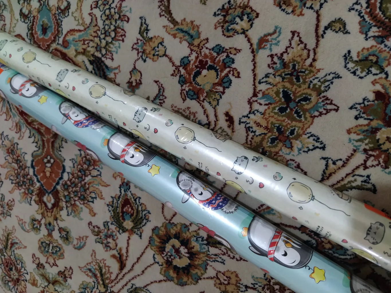 کاغذ کادو صدفی طرح اسنوپی بسته 5 عددی