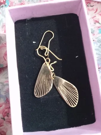 گوشواره طلا ۱۸ عیار زنانه دُرج مدل DE56