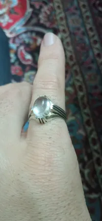 انگشتر نقره مردانه مدل درنجف کد 7400