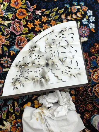 جا کنترلی اس ای دکور مدل گل 01 ظرفیت 6 عدد