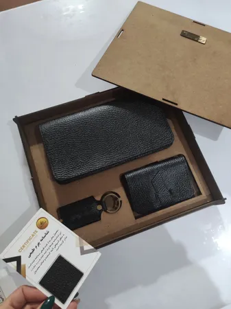 ست هدیه چرم عطارد مدل A12