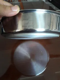 تابه پارس استیل مدل کف سه لایه کد 240 سایز 24