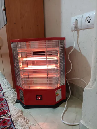 بخاری برقی گرما گستر مهر مدل فن دار