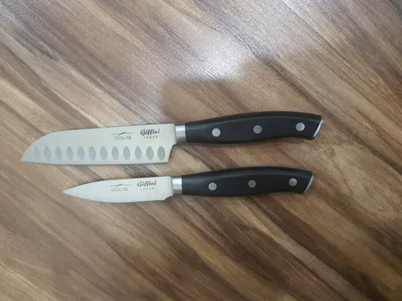 چاقو آشپزخانه جی فی نی مدل 2-1-2-2104 مجموعه دو عددی
