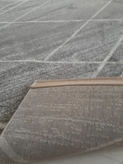 فرش ماشینی ساوین کد 4083 زمینه طوسی