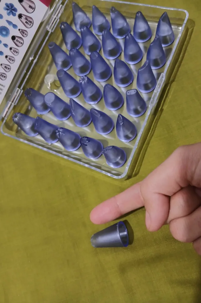 ماسوره شیرینی پزی کد 12 مجموعه 30 عددی