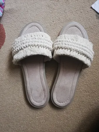 صندل زنانه مدل مکرومه