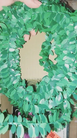 گل مصنوعی مدل ریسه برگ کد 398 طول 7/5 متر