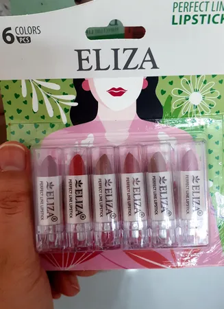 رژ لب جامد الیزا مدل Mini-S2 بسته 6 عددی