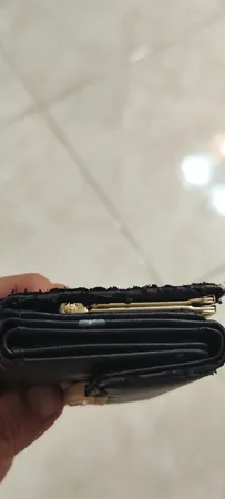 کیف پول زنانه پرتیزس طرح برگ کد 2020009