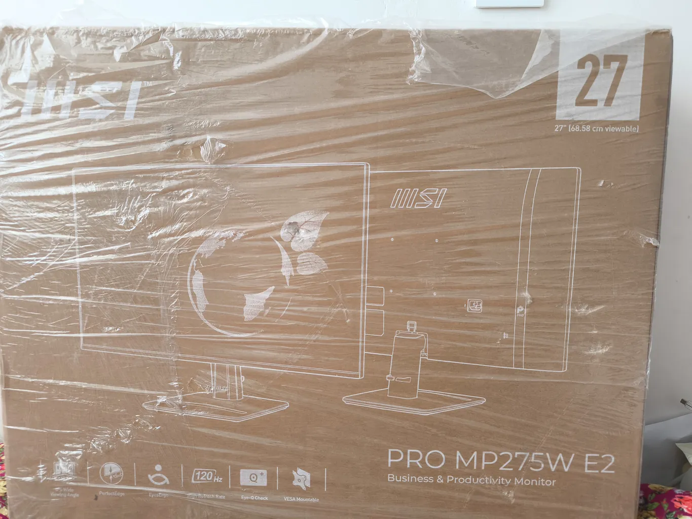 مانیتور 27 اینچ ام اس آی مدل PRO MP275 W E2