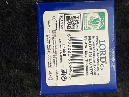 تیغ یدک سنتی لرد مدل 20102 بسته 100 عددی