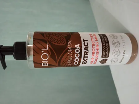 ماسک تقویت کننده مو بیول مدل Cocoa مناسب برای موهای آسیب دیده و رنگ شده حجم 500 میلی لیتر