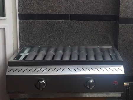 کباب پز گازی آتش‌ مهر مدل steel70