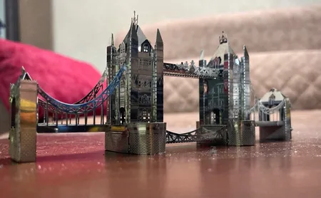 پازل سه بعدی فلزی مدل Tower Brideg