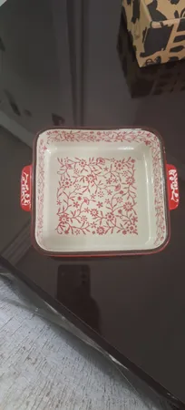 ظرف پخت دنی هوم مدل فلورال مربع