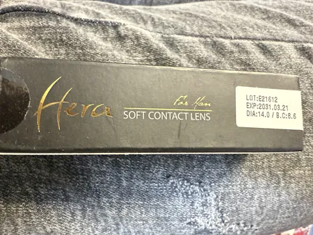 لنز چشم هرا مدل B رنگ آبی