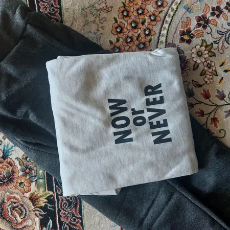 ست تی شرت و شلوارک مردانه نیل کوک مدل NOW or NEVER 2