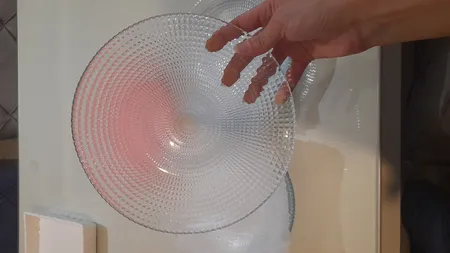 بشقاب خورش خوری کاوه مدل p45 کد gh206 بسته 6 عددی