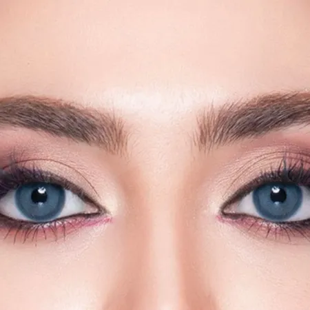 لنز چشم هرا مدل B رنگ آبی