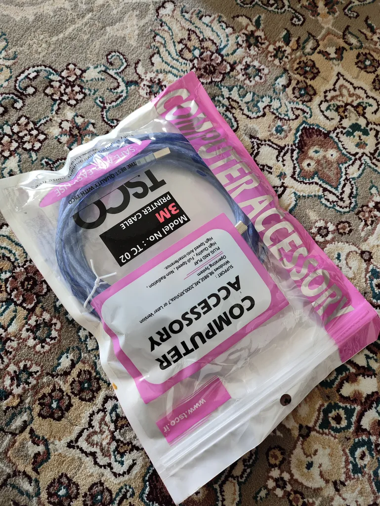 کابل USB پرینتر تسکو مدل TC 02 طول 3 متر