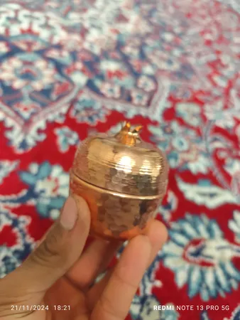 قندان مسی طرح انار کد ZH05-1