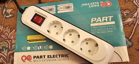 چندراهی برق پارت الکتریک مدل PE-8761