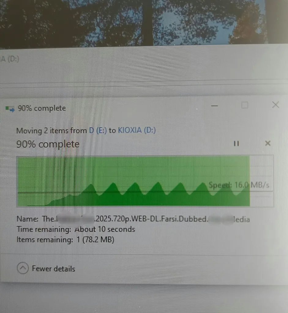 فلش مموری کیوکسیا مدل U301 ظرفیت 128 گیگابایت