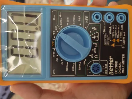 مولتی متر دیجیتال مدل DT700D