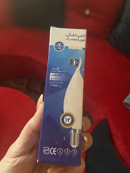 لامپ ال ای دی 7 وات تکتاب مدل TW7 پایه E14 بسته 10 عددی